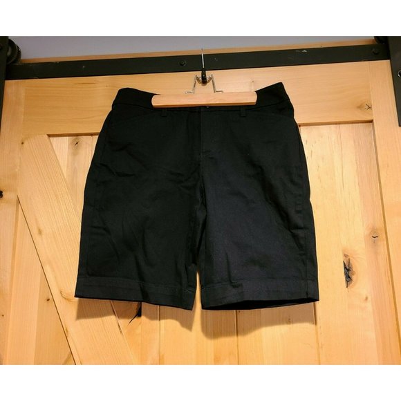 St. John's Bay Pants - St. John's Bay Women's Black Shorts Petite Bermuda 8P